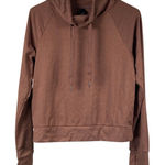 Kyodan  Outdoor Sweatshirt Size Medium Mock Neck Long Sleeve Pullover Brown Photo 0