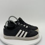 Adidas  Women’s Grand Court Base Black Leather Sneakers Size 7 Photo 1