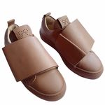 Josefinas light pink leather luxe fashion sneakers shoes Size 8 Photo 0