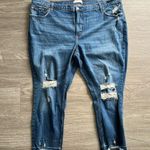 Abercrombie & Fitch NWOT  Size 22 SHORT The Skinny High Rise Distressed Jeans Photo 1