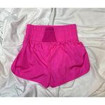 Free People The Way Home Shorts Stretch Elastic Waist Vivid Pink L Photo 7