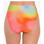 Salt & Cove Juniors Bikini Bottom High Rise Tie Dye Colorful Orange Yellow L Size L Photo 1