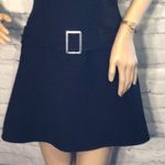 Miss Selfridge LBD Little Black Mini Dress Vintage 1990s Y2K US 8 Runs Small Photo 3
