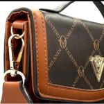 Valentino Orlandi Logo Crossbody Bag Brown Photo 7