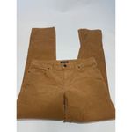 Tommy Hilfiger Women's Corduroy Skinny Cotton Stretch Pants Brown Size 10 Photo 1