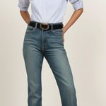Equipment  Femme LYNA Bootcut Jeans 31 Medium Wash High‎ Rise NWT Stretch Denim Photo 0