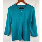 Spense Size Medium Teal Zip Photo 1