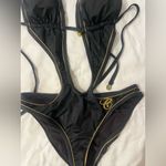 COOGI  Black and Gold Bikini Photo 1