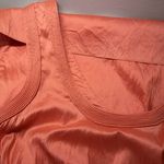 Calypso St. Barth NEW 100% Silk Mini Dress, Tangerine orange, S Photo 11