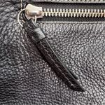 Coach  Pebbled Black Leather Soho Duffle Satchel Shoulder Bag No. F15064 Photo 2