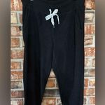 Aerie Black fleece Joggers Relaxed Fit Photo 0
