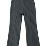 Anthropologie Cartonnier Womens Knit Pants Size S Cropped Flare Office Casual Gray Photo 5