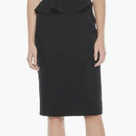 Bardot Camellia One-Shoulder Cocktail Sheath Dress in Black 6 / S Photo 0