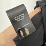 Rebecca Taylor Black Tulip Floral Print Silk Dress Sleeveless Size 4 Photo 10