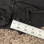 Levi's ‎ Premium 501 Shorts Womens Size 29 Black Distressed Button Fly High Rise Photo 5