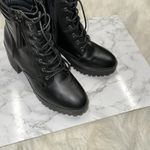 Nasty Gal Black Combat Boots size 6 new with small scratch Photo 8