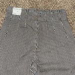 We The Free  Jayde High Rise Flare Leg Jeans Railroad Stripe 28 NWT Photo 7