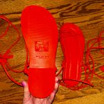 Farm Rio  lace up sandals  Photo 1