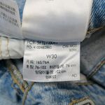 Levi's Levi’s 501 High Waisted Original Denim Shorts - Light Wash Blue Photo 7