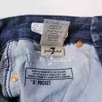 7 For All Mankind NEW  Jeans Studded "A" Pocket" Bootcut Blue Denim Photo 11