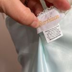 1980s Vintage Barbizon Blue Satin Nightgown Sz M Size M Photo 4