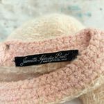 Vintage Hand Knit Short Sleeve Sweater Vest Pink Photo 5