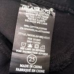 BLANK NYC Jack Leather-Like Raw Edge Denim Jean Mini Skirt Black Shine 25 Revolve Photo 9