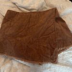 Cotton Candy LA Brown Corduroy Skort Photo 0