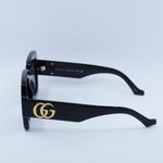 Gucci  SUNGLASSES GG1547S 001 Shiny Black / Grey Photo 4