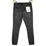 frame denim FRAME Le High Skinny Jeans Women's Size 32 Dark Grey Wash‎ Raw Hem Photo 1