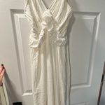 Wishlist White Ruffle Maxi Dress Photo 0