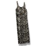 Enfocus Studio Y2K En Focus Brown Sleeveless Empire Waist Maxi Dress Photo 1