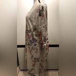 R&K Lace dress women’s size 16 floral print Xl Spring Summer White Pink Wedding Photo 5