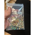 Vintage Christmas Brooches & Earrings Set Gold Photo 11