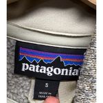 Patagonia  Better Sweater Women Sz S Beige/Gray 1/4 Zip Fleece‎ Jacket Pullover Photo 4