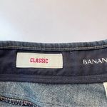 Banana Republic  Denim Bermuda Raw Cut Hem Shorts Blue Small Medium 6 Photo 6
