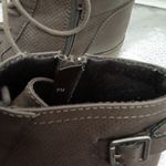 Shimmer by‎ EDL women's ankle lace up side zip boots 8M Tan Size 8 Photo 4