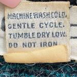 Vintage CÈTO Uomo Colorblock Mosaic Chevron Print Cardigan Sweater Size S Multiple Photo 12