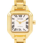 Cendre Oscar Watch in Gold White New in Case Womens Revolve Photo 0