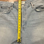 AGOLDE Ren High Rise Wide Leg Jeans Size 34 in Smash Photo 10