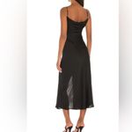 Free People  smoke and mirrors slip dress satin summer   formal black small boho Photo 5