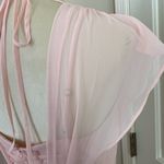 Birdy Grey  Violet Bridesmaid Dress Pale Blush Pink Chiffon Long Length Size S Photo 12