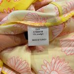 EYWASOULS MALIBU Cora Tiered Floral Maxi Dress Size M/L Yellow Size L Photo 6