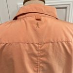 Royal Robbins  Coolmax Polyester Shirt Orange Outdoor Hiking Camping Travel‎ Photo 4