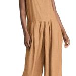 Rachel Comey  Costello Linen Jumpsuit in Wheat Size: S Photo 0
