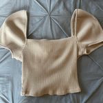 H&M Beige Top Photo 0