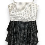 White House | Black Market White House Black‎ Market Dress Polka Dot Removable Straps Ruffle Skirt Size 12 Photo 0