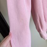 COS Pink Ribbed Knit Cardigan Medium Photo 5