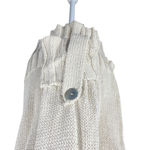 Chico's Sweater Jacket Full Zip Cream Size L Large Knit Mock Neck Size 2 Cotton Photo 3