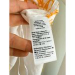 J.Crew  | NWOT Cutwork tunic top in linen in White | Sz M Photo 7